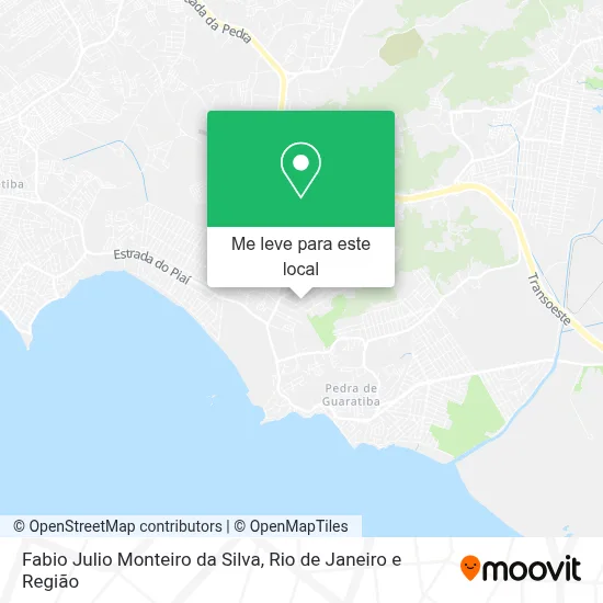 Fabio Julio Monteiro da Silva mapa
