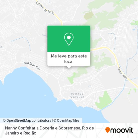 Nanny Confeitaria Doceria e Sobremesa mapa