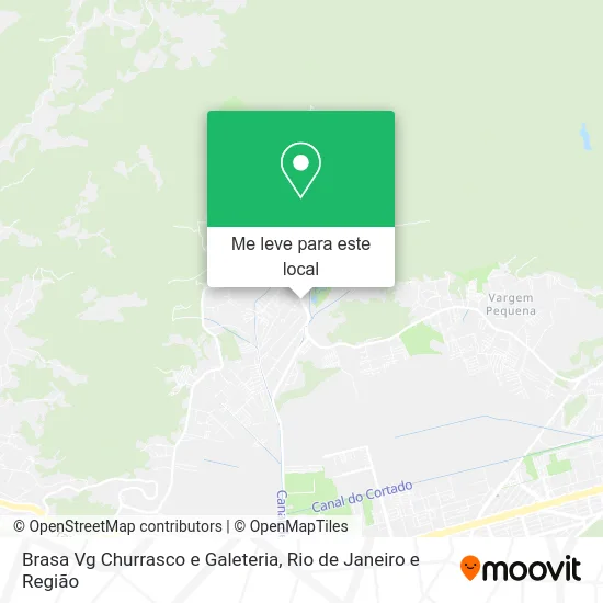 Brasa Vg Churrasco e Galeteria mapa