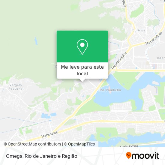 Omega mapa