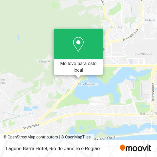 Lagune Barra Hotel mapa
