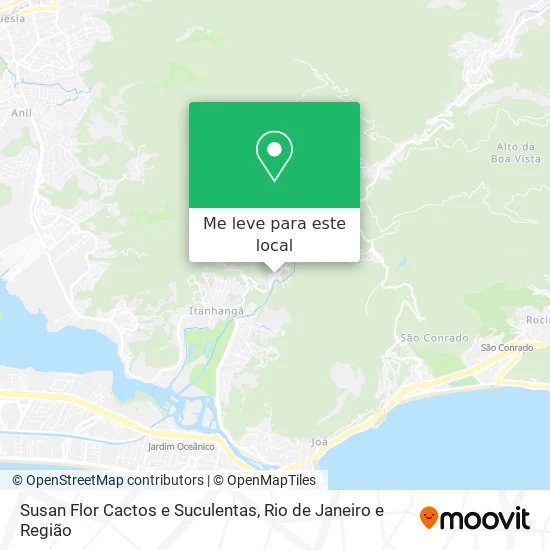 Susan Flor Cactos e Suculentas mapa