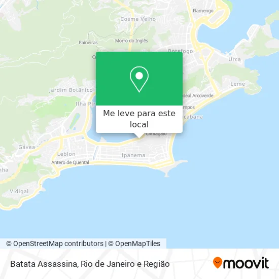 Batata Assassina mapa