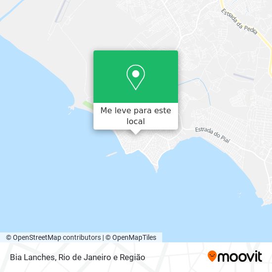 Bia Lanches mapa