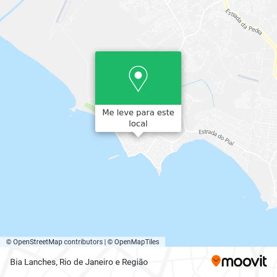Bia Lanches mapa