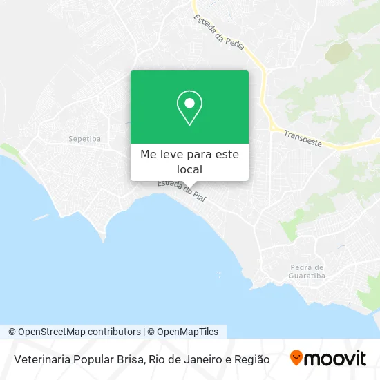 Veterinaria Popular Brisa mapa