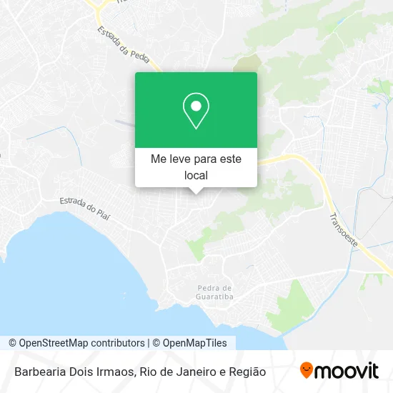 Barbearia Dois Irmaos mapa
