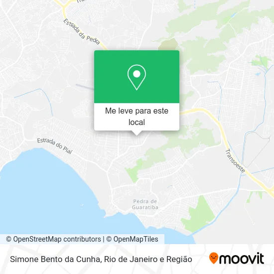 Simone Bento da Cunha mapa