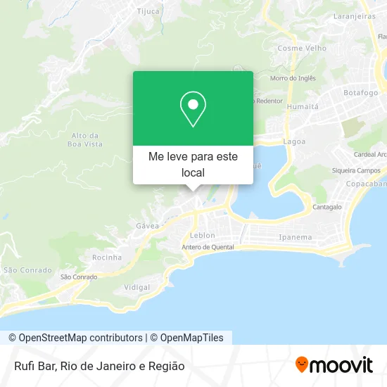 Rufi Bar mapa