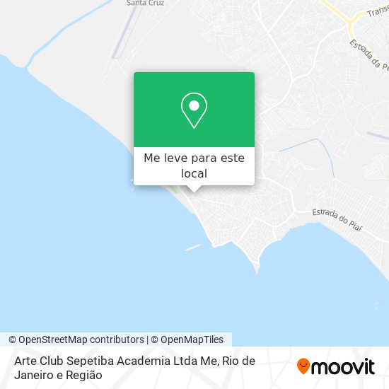 Arte Club Sepetiba Academia Ltda Me mapa