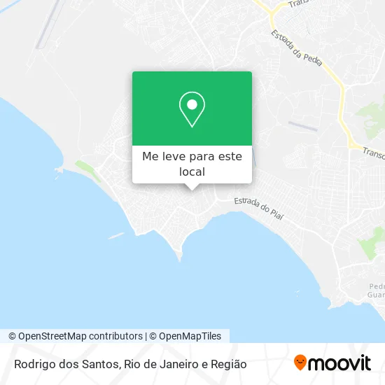 Rodrigo dos Santos mapa