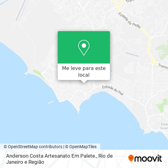Anderson Costa Artesanato Em Palete. mapa