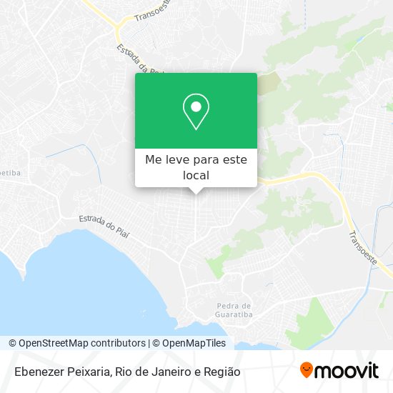 Ebenezer Peixaria mapa
