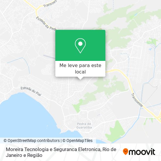 Moreira Tecnologia e Seguranca Eletronica mapa