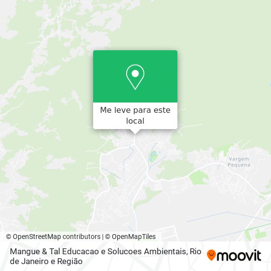 Mangue & Tal Educacao e Solucoes Ambientais mapa