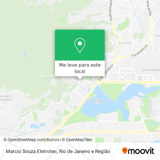Marcio Souza Eletrotec mapa