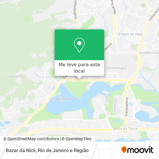 Bazar da Nick mapa
