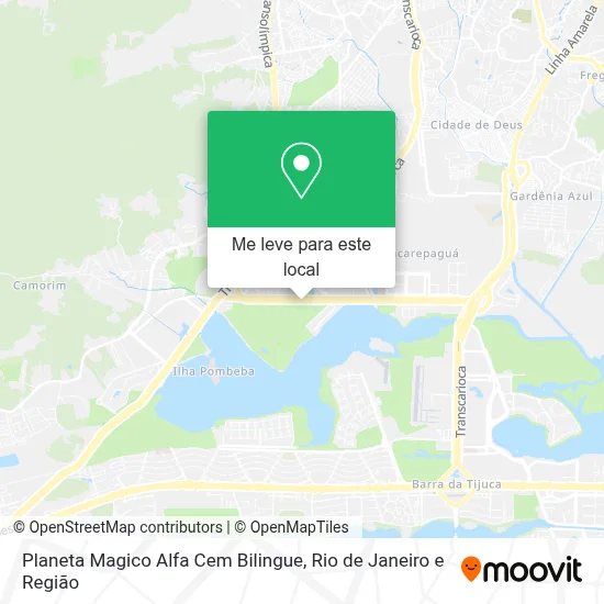 Planeta Magico Alfa Cem Bilingue mapa