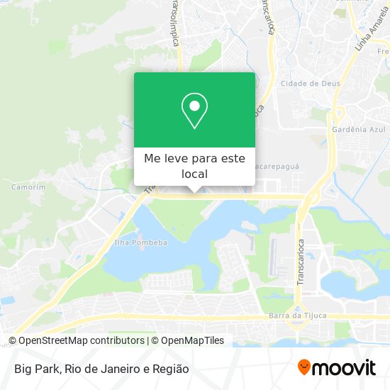 Big Park mapa