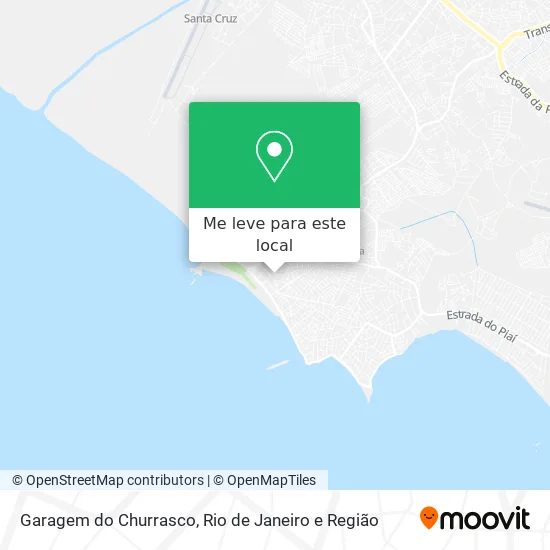 Garagem do Churrasco mapa