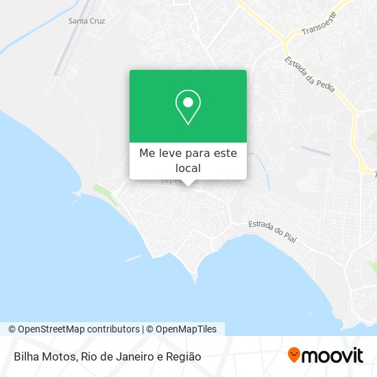 Bilha Motos mapa
