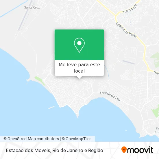 Estacao dos Moveis mapa