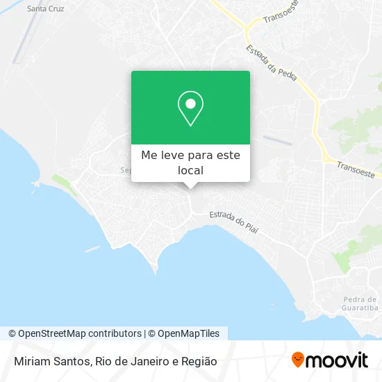 Miriam Santos mapa