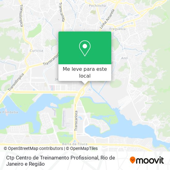 Ctp Centro de Treinamento Profissional mapa