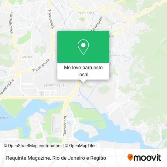 Requinte Magazine mapa