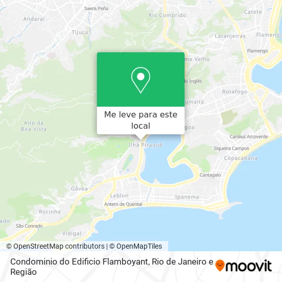Condominio do Edificio Flamboyant mapa