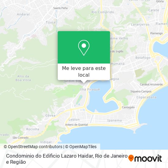 Condominio do Edificio Lazaro Haidar mapa