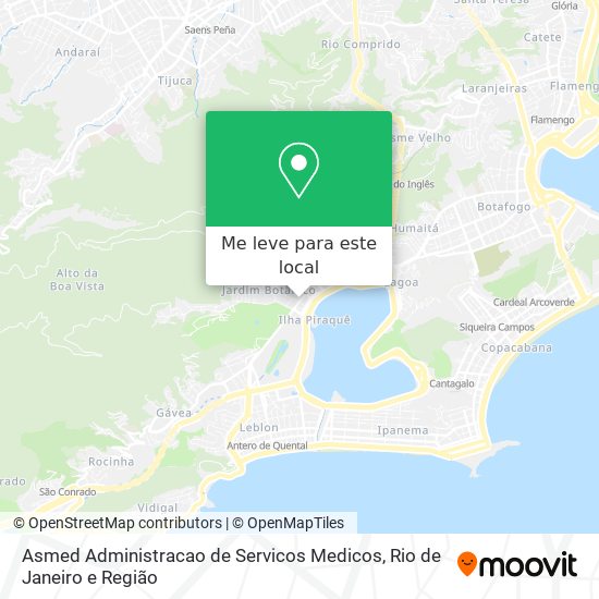 Asmed Administracao de Servicos Medicos mapa