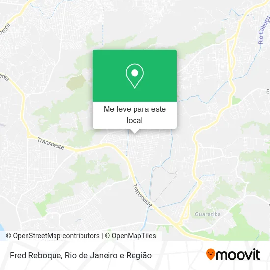 Fred Reboque mapa