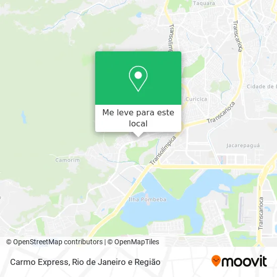 Carmo Express mapa