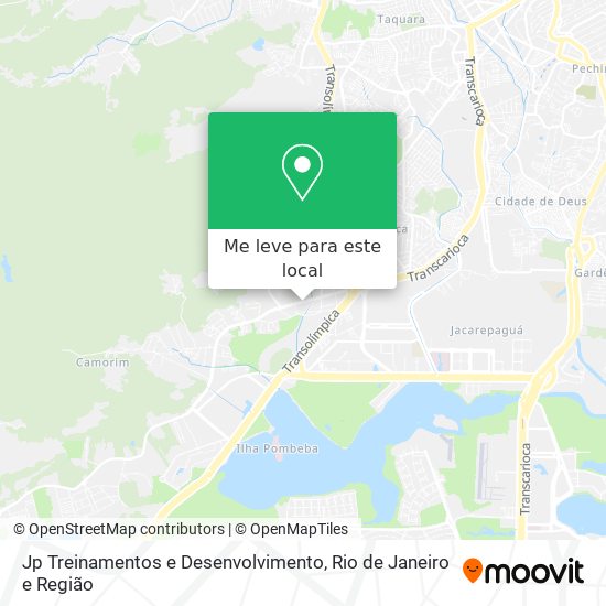 Jp Treinamentos e Desenvolvimento mapa