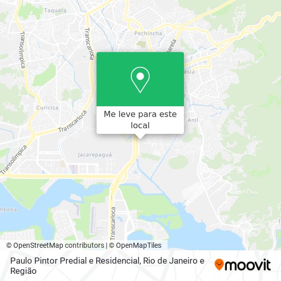Paulo Pintor Predial e Residencial mapa