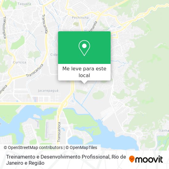 Treinamento e Desenvolvimento Profissional mapa