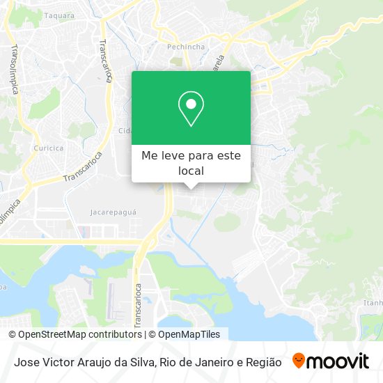 Jose Victor Araujo da Silva mapa