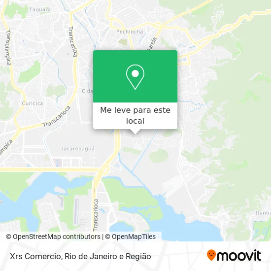 Xrs Comercio mapa