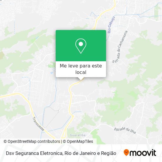 Dsv Seguranca Eletronica mapa