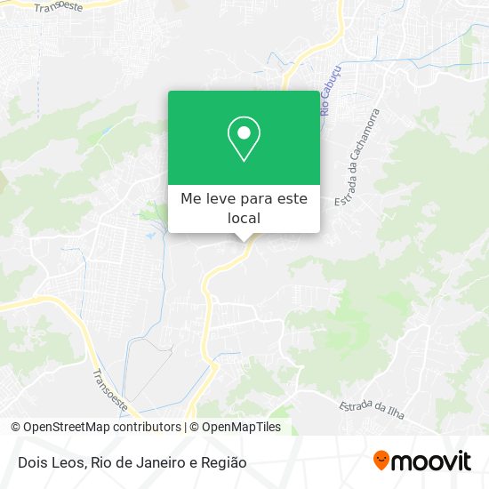 Dois Leos mapa