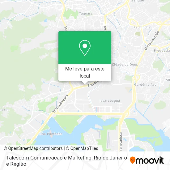 Talescom Comunicacao e Marketing mapa