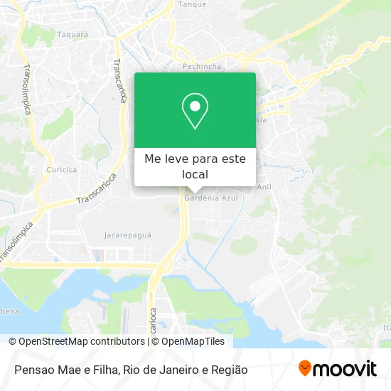 Pensao Mae e Filha mapa