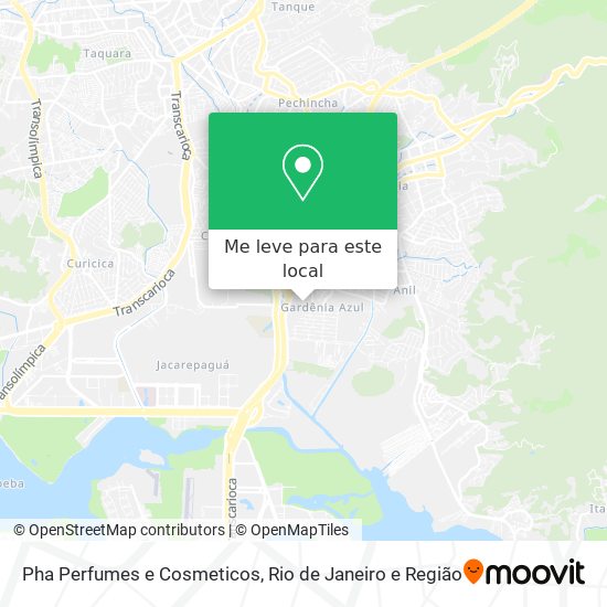 Pha Perfumes e Cosmeticos mapa