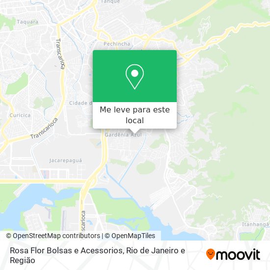 Rosa Flor Bolsas e Acessorios mapa