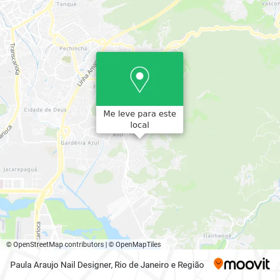 Paula Araujo Nail Designer mapa
