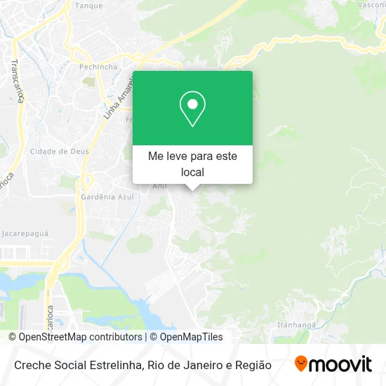Creche Social Estrelinha mapa