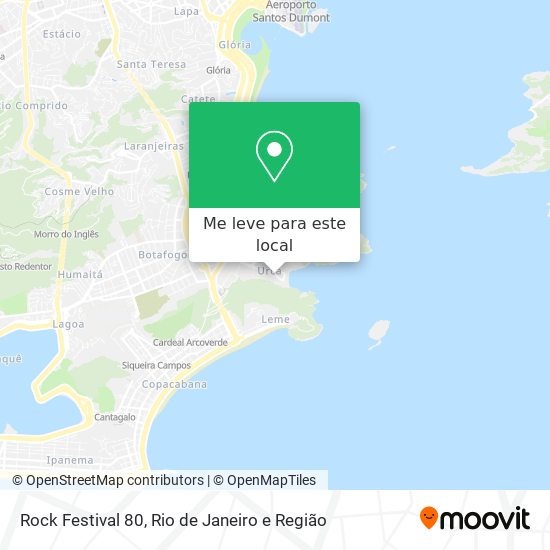 Rock Festival 80 mapa