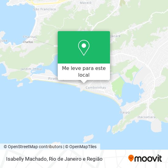 Isabelly Machado mapa