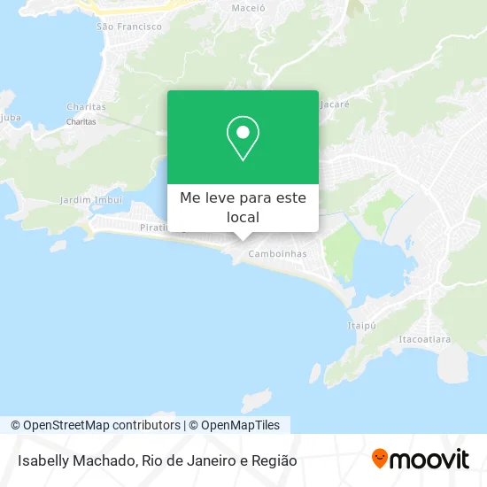 Isabelly Machado mapa